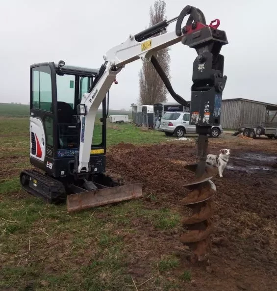 Erdbohrer Hydraulik BMR400 MS01